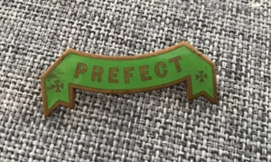 PREFECT VINTAGE ENAMEL PIN BADGE - Picture 1 of 2