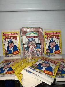 Vintage Topps 1986 Garbage Pail Kids Posters (25) Unopened Packs GPK. Rare LQQK! - Picture 1 of 7