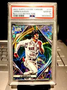 2022 Topps Cosmic Chrome Jarren Duran Nucleus Refractor #139 Gem Mt. POP-5 10". - Imagen 1 de 9