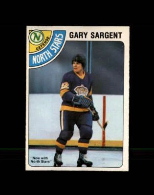 1978 O-Pee-Chee Hockey #037 Gary Sargent STARX 7 NM  CS82999 - Image 1 of 2