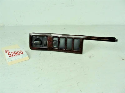 Interruptor regulador de farol 960 1995 1997 Volvo botão de lâmpada de neblina acabamento em madeira - Imagem 1 de 4