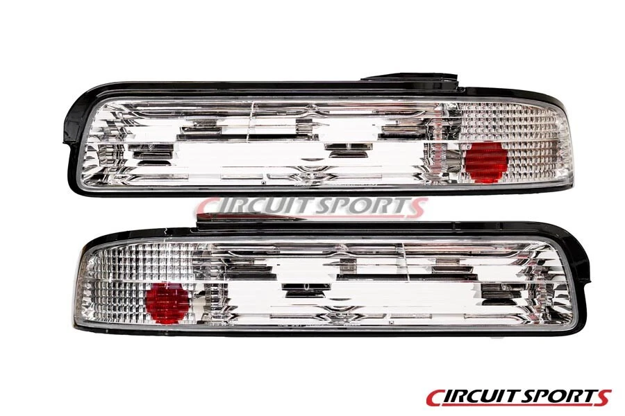 Kit de 2 luces traseras transparentes Circuit Sports para Nissan S13 Silvia Coupe Foto 1 de 1