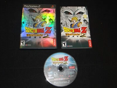 Dragon Ball Z: Budokai 2 (Sony PlayStation 2, PS2, 2003) CIB, Tested/Works - Image 1 of 4