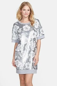 NWT - MSRP $225 - MICHAEL KORS Coral Bay Sequin Dress, Pearl Heather, SMALL - Picture 1 of 4