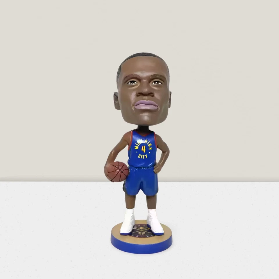 Figura Russell Westbrook Bobblehead NBA - Regalo de baloncesto perfecto Foto 1 de 1