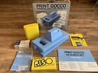 RISO Print Gocco Home Printing Kit B6 Hi Mesh Colors, Bulbs, Sheets, EXTRAS