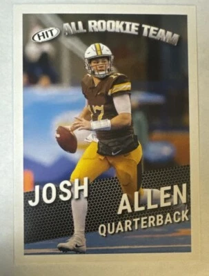 Tarjeta de novato Josh Allen 2018 SAGE HIT All Rookie Team #129 (5728) Foto 1 de 2