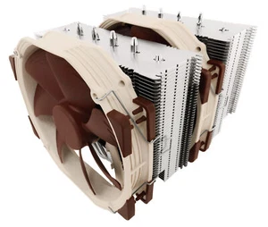 Noctua NH-D15 computer cooling system Processor Cooler 14 cm Beige, Brown, St... - Picture 1 of 7
