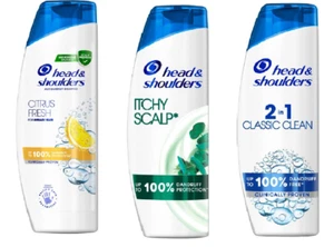 Head & Shoulders 225ml & 250ml Shampoos - Citrus Fresh/Itchy scalp/Classic Clean - Picture 1 of 11