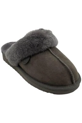 Zapatillas para mujer Fireside by Dearfoams Sydney gris Foto 1 de 3