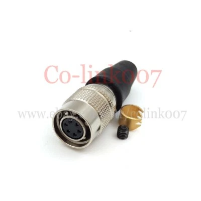 hirose 6 pin HR10A-7P-6S(73) for Industrial  I/O CCD AVT Camera trigger Cable - Image 1 of 4