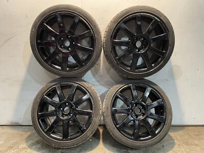 AUDI ALLOY WHEELS WITH TYRES SET 225/40/R18 - NEEDS REFURB    #27 - Image 1 of 4