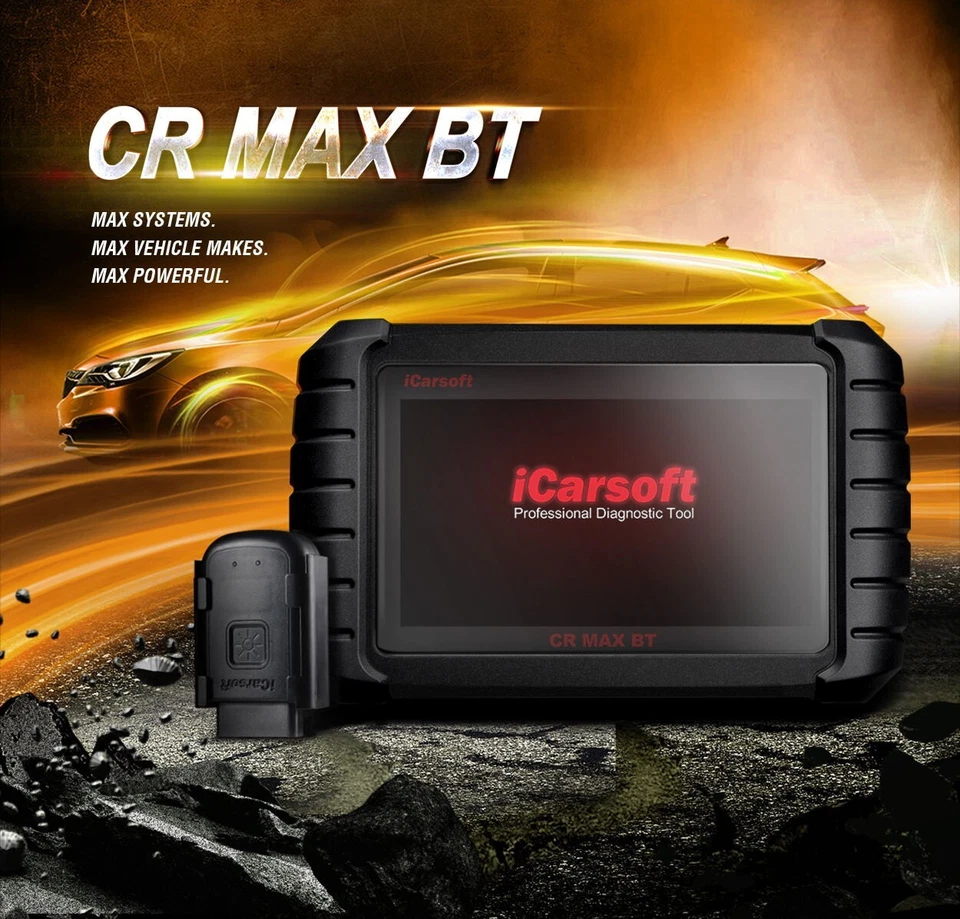 iCarsoft CR MAX BT 2025 PROFI Scanner ALLE SYSTEME & Online Service FULL SYSTEM - Bild 1 von 4