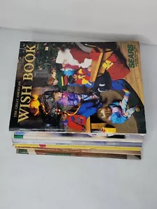 8 Total Vtg Sears Catalogs 1992 including Wish Book Christmas Nostalgia GUC Gift - Picture 1 of 12