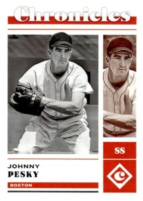 2023 Panini Chronicles #22 Johnny Pesky Boston Red Sox - Image 1 of 2