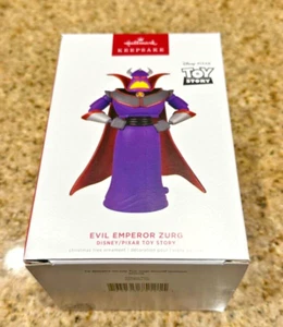 Hallmark 2022 Ornament /Disney Toy Story Evil Emperor Zurg Light & Sound Ornamet - Picture 1 of 6