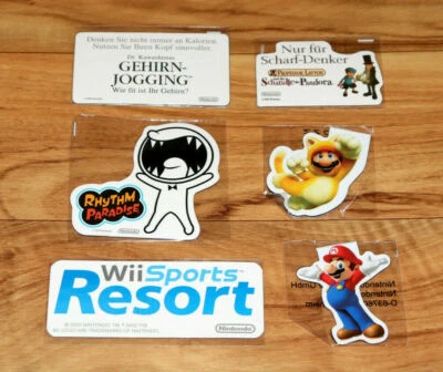 Super Mario Cat Professor Layton Rhythm Heaven Paradise Wii Sports Resort Magnet - Bild 1 von 4