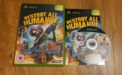 Destroy All Humans Xbox PAL UK EXCELLENT Condition - image 1 of 4