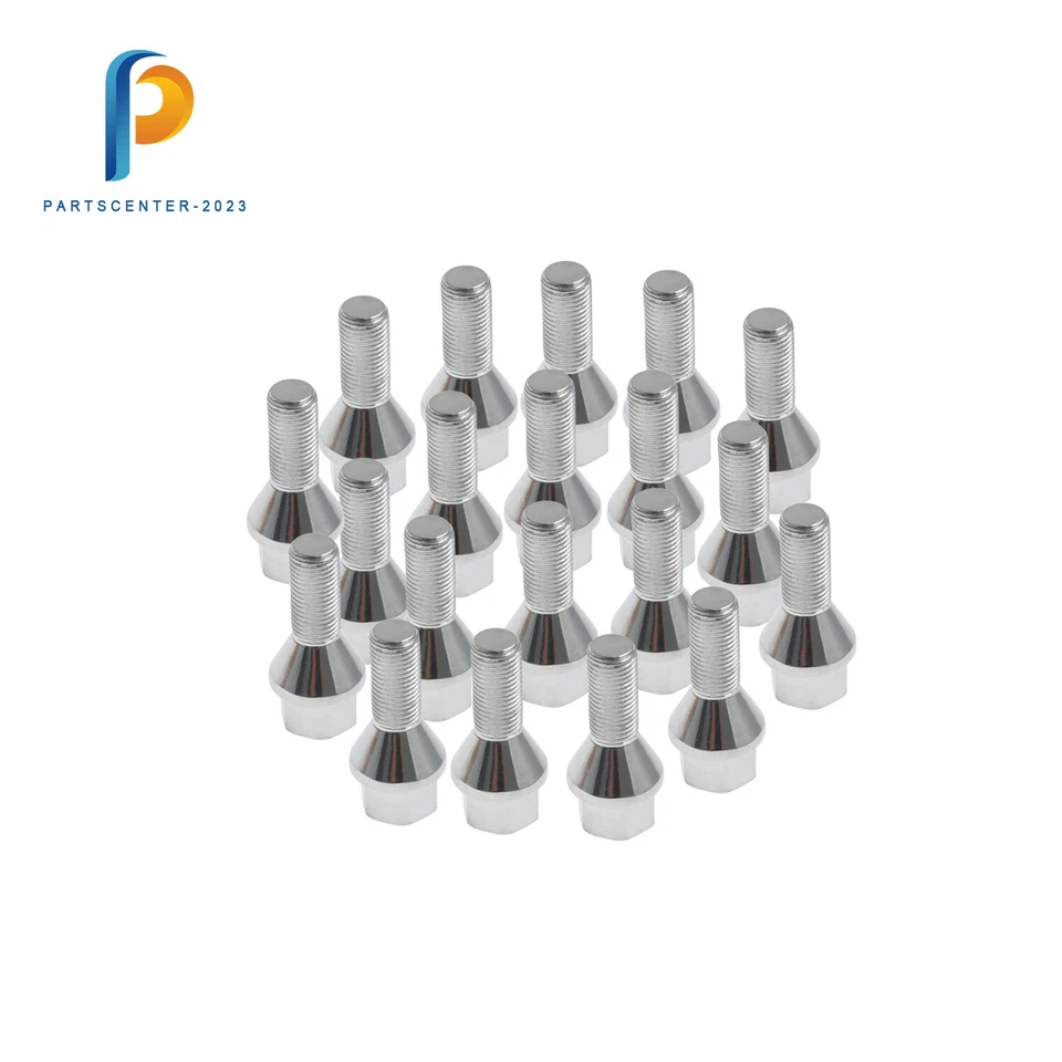 20x Car Lug Bolt for Fiat 500X 500L Ram ProMaster City Jeep Renegade 68296586AA - Image 1 of 4