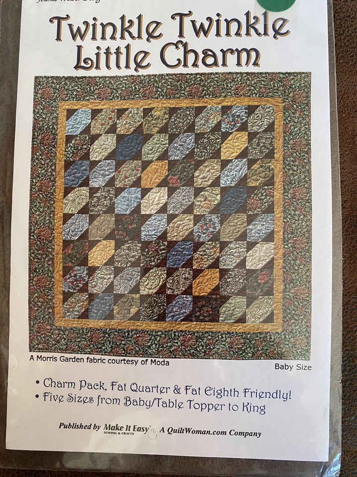Twinkle Twinkle Little Charm quilt pattern by make it easy - Image 1 of 1