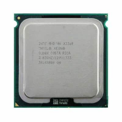 Intel Xeon X3360 CPU Quad Core 2.83Hz 1333MHz 12MB SLAWZ LGA775 Processors - Image 1 of 2