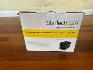 Boîtier de disque dur STARTECH USB 3.0 / eSATA 4 baies 3,5 pouces SATA III S3540BU33E - Photo 1/5