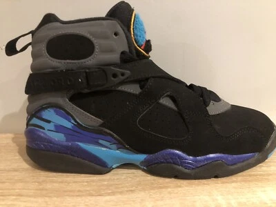 Air Jordan 8 Retro BG 2015 azul aguamarina 305368-025 talla 4 años Foto 1 de 4