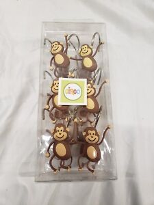 NEW Circo Set of 12 little Monkeys Shower Curtain Hooks Target