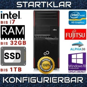 Fujitsu Celsius W410 Workstation Intel PC i7 32 GB Ram 1 TB SSD konfigurierbar - Bild 1 von 15