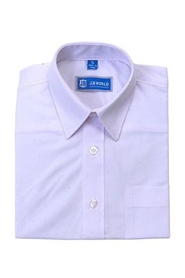 Camisa de vestir para niños manga larga uniforme escolar liso talla 4-20 boda formal nueva  Foto 1 de 3