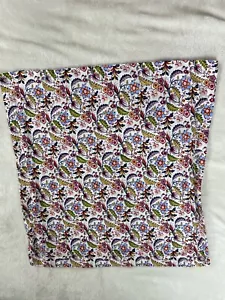 Ikea Alvine Gava Euro Pillow Sham Cover FloralPaisley Envelope 22 x 21" - Picture 1 of 7