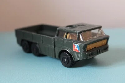 Matchbox K-116 ARTILLERY TRUCK 5” Diecast Toy 1977 Lesney BATTLE KINGS Used - Image 1 of 4