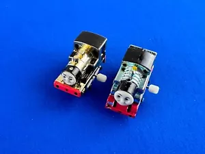 Metallic plated DUNCAN and THOMAS (2010) / Thomas & Friends Capsule Plarail TOMY - Picture 1 of 9