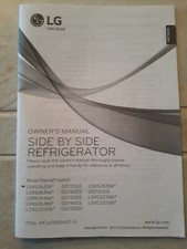 New listing
Lg Side By Side Refrigerator Owners Manual