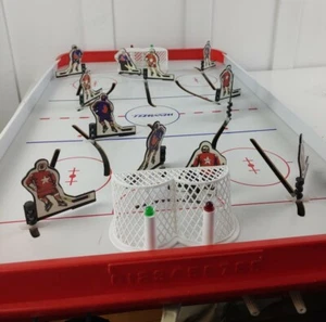 Winnwell Prostars Irwin Tabletop Hockey Game Vintage Red and Blue Canadian Teams - Picture 1 of 12