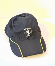 Scuderia Ferrari Unisex Training Hat Black Green Strap Back Baseball Cap