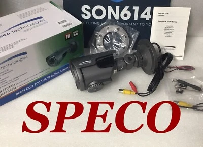 Câmera colorida de segurança Speco HT7042H 960H com 5-50mm 700TVL 42LED Smart-IR OSD NOVA! - Imagem 1 de 4