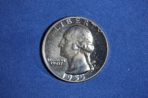 1955 Proof Washington Quarter #M23481 - Picture 1 of 2