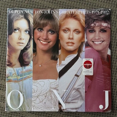 Olivia Newton John - Greatest Hits 71-82  Exclusive Pink & Blue Vinyl 2xLP  New - Image 1 of 4