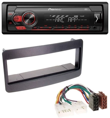 Pioneer DAB 1DIN MP3 AUX USB Autoradio für Toyota Celica, MR2 - schwarz - Bild 1 von 4