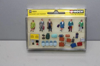 Ancora 15221 Figure Viaggiatori E Accessori Scala H0 OVP - Immagine 1 di 2