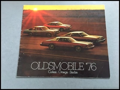 1976 Oldsmobile USED Car Brochure Catalog  Cutlass Supreme 442 Starfire Omega Foto 1 de 4