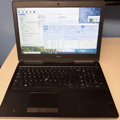 Dell Precision 7520 Intel i7-6820HQ 2,7 GHz 16 GB 240 GB SSD Radeon Pro WX Foto 1 de 4