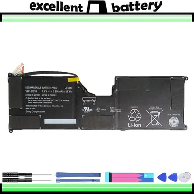 New VGP-BPS39 Battery For Sony VAIO Tap 11 11.6" SVT11213CXB SVT11223CGW - Image 1 of 4