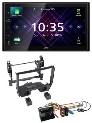 JVC DAB 2DIN MP3 Bluetooth USB Autoradio für Citroen C3 2010-2016 DS3 ab 2010 - Bild 1 von 4