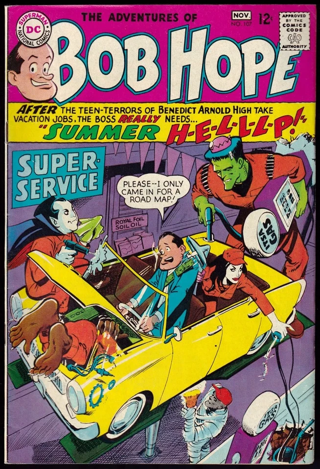 DC - ADVENTURES OF BOB HOPE (1950-68) #107 - Grado 6.5 - Cómic Foto 1 de 1