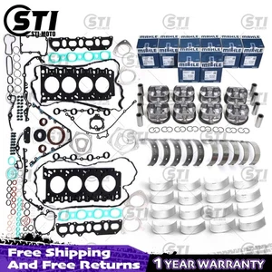 Engine Rebuild Overhaul Pistons Bearing Kit FOR Porsche Cayenne Turbo 4.5T M48 - Picture 1 of 6