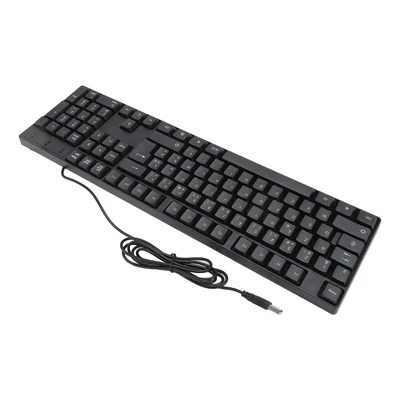 AZERTY Keyboard French AZERTY Layout Keyboard 104 Keys USB Wired Keyboard With - Image 1 of 4