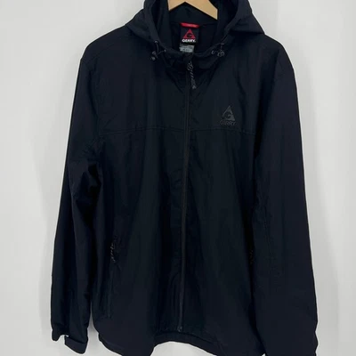 Gerry Hooded Jacket XL Mens Black Tandum Tech Mechanical Coat - Image 1 of 4