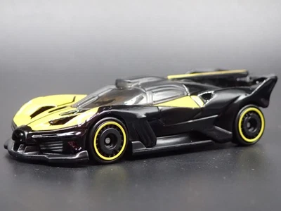 Modèle Réduit De Voiture Bugatti Bolide Super Car Jaune Échelle 1:64 Diorama - Photo 1/4